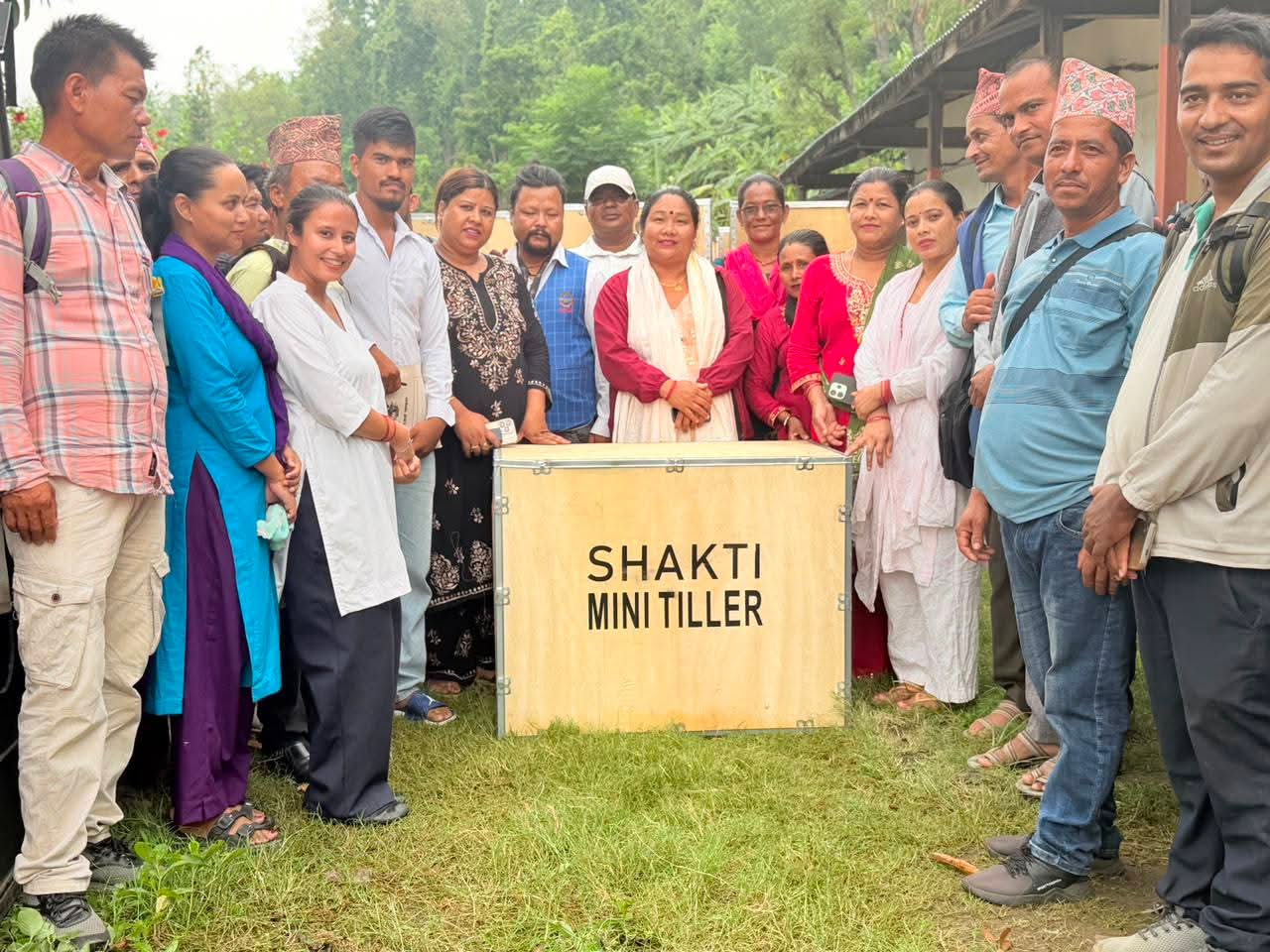 कालिमाटी गाउँपालिकाद्वारा किसानलाई मिनिटिलर वितरण