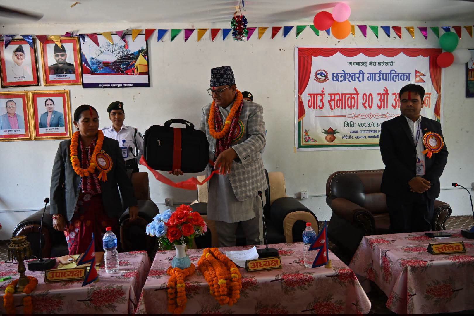 छत्रेश्वरी गाउँपालिका सल्यानद्वारा ५३ करोड ७६ लाख बढीको बजेट पारित